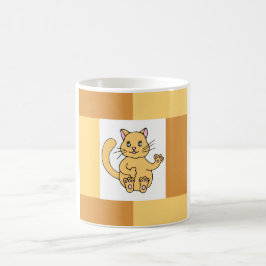 Minimalistisk kutékatkaffe Mugg i kärlek