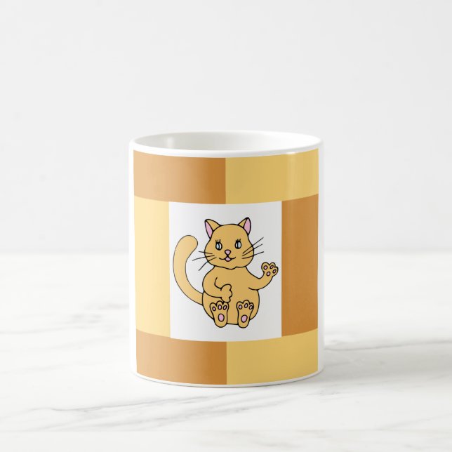 Minimalistisk kutékatkaffe Mugg i kärlek (Center)