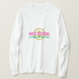 Minimalistisk lång T-shirt för fruar