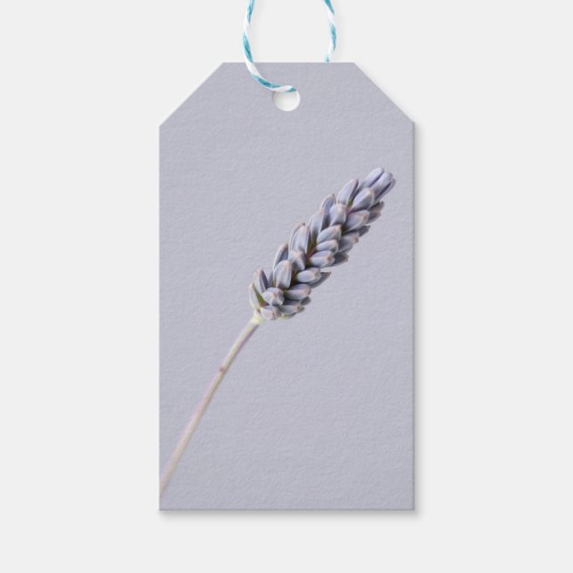 Minimalistisk Lavendelkvist Påsketikett Presentetikett (Framsidan)