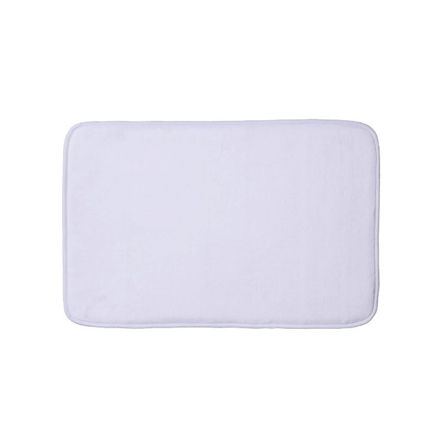 Minimalistisk lavender-lilax solid blank elegant-c badrumsmatta (Framsidan)