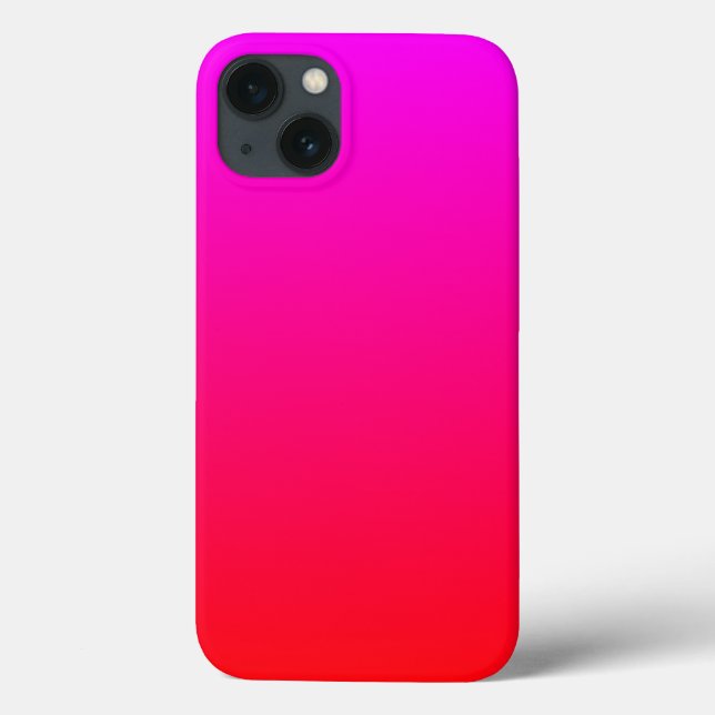 Minimalistisk livfull magenta till röd gradient (Baksida)