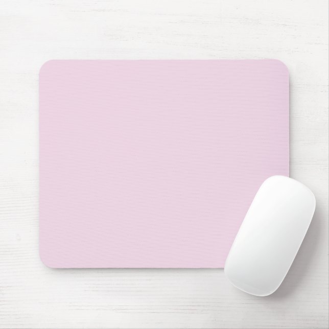Minimalistisk ljus rosa fast chic med vanlig elega musmatta (Med mus)