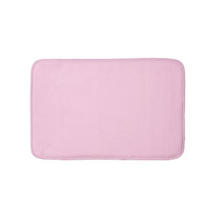 Minimalistisk ljus rosa solid, vanlig elegant mode badrumsmatta
