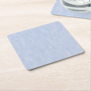 Minimalistisk ljusblå mönster underlägg papper kvadrat
