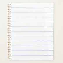 Minimalistisk ljusblå och vit strimlad mönster