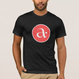 Minimalistisk Logo För Mönsterbokstav A T-Shirt