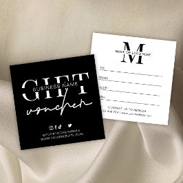 Minimalistisk Logotyp av företagscertifikat, moder Fyrkantigt Visitkort