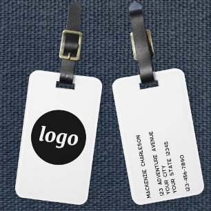 Minimalistisk logotyp bagagebricka