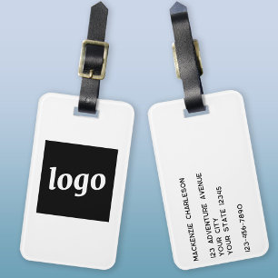 Minimalistisk logotyp bagagebricka