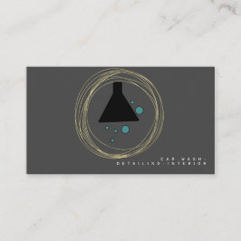Minimalistisk logotyp för inredningsdesigner för b visitkort