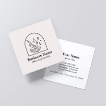 Minimalistisk logotyp för städtjänster hemma Rosa