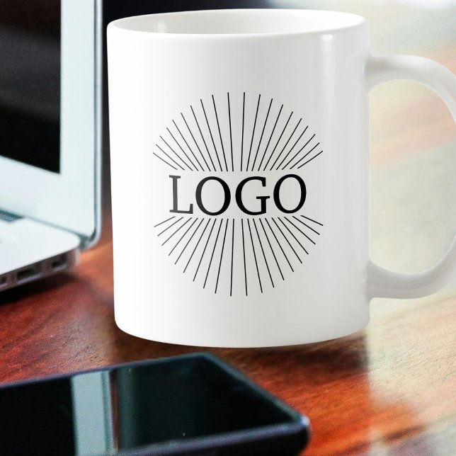 Minimalistisk Logotyp Kaffemugg (Minimalistic Logo Coffee Mug)