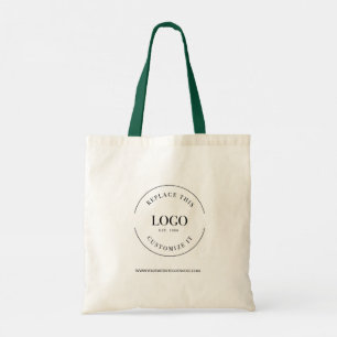 Minimalistisk logotyp Kampanjpresent Företagssnurr Tygkasse