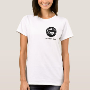 Minimalistisk Logotyp och textverksamhet T Shirt