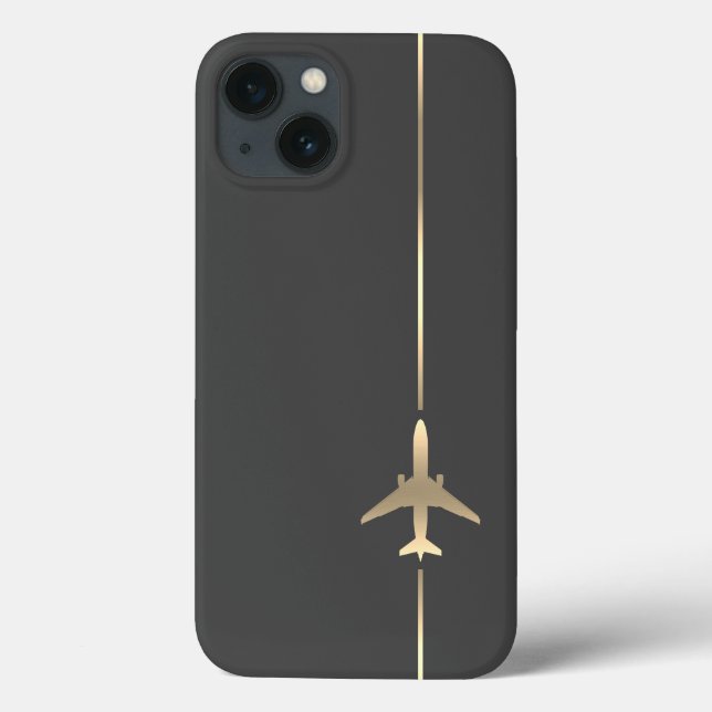 Minimalistisk luftfart Fodral-Mate iphone case (Baksida)