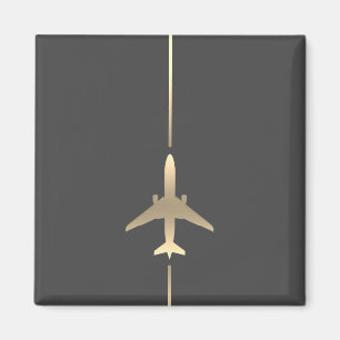 Minimalistisk luftfartsmagnet magnet