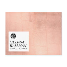 Minimalistisk Luxe-Blommigt Logotyp Ro Guld