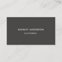 Minimalistisk Luxury Boutique Mörk Grått