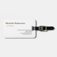 Minimalistisk Luxury Premium Linen Black White Pla
