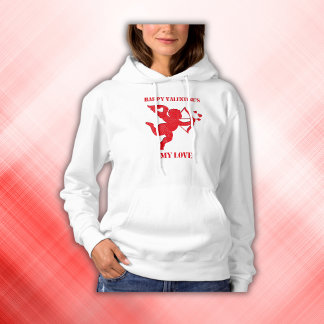 Minimalistisk Lycklig Valentine är min Kärlek på v T Shirt
