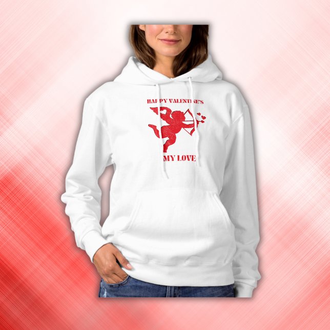 Minimalistisk Lycklig Valentine är min Kärlek på v T Shirt (Skapare uppladdad)