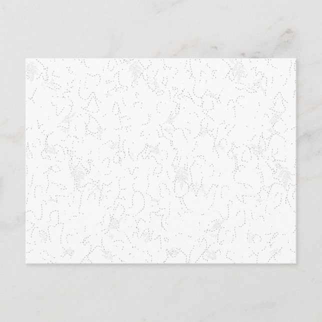 Minimalistisk lyxig blommig vykort (Framsida)