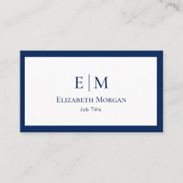 Minimalistisk lyxmodern visitkort