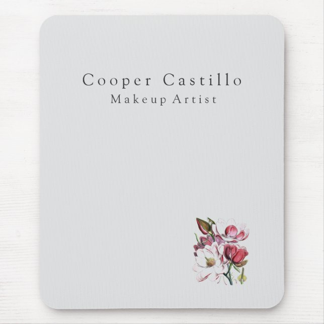 Minimalistisk Magnolias med modern enkel Professio Musmatta (Framsidan)