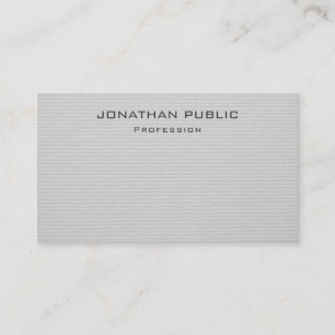 Minimalistisk mall för modern Professionell Elegan Visitkort