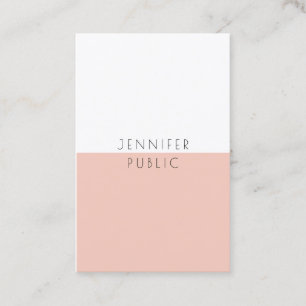 Minimalistisk mall för modern Professionell Elegan Visitkort