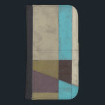 Minimalistisk målning med djupt Färg Galaxy S4 Plånboksfodral<br><div class="desc">Vad får du när du blandar en minimalistisk verve med djup,  rik färg? Du får den här underbara contemporaryn Jennifer Goldberger målning. Plum,  ljusblått och grått blandas för att få biet att leva. Köp ditt exemplar idag!</div>
