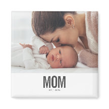 Minimalistisk mamma etablerad foto