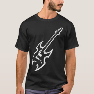 Minimalistisk Mana Gitarr Musiker Fan Rockband T Shirt