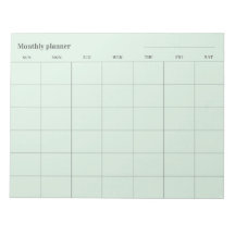 Minimalistisk månadsplanering, anpassningsbar tite