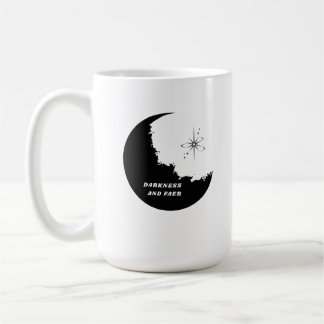 Minimalistisk månmugg | Halvmån kaffekopp |