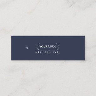 Minimalistisk Märkre för Logotyp-etikett för föret Mini Visitkort