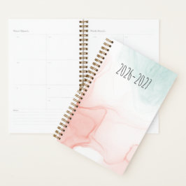 Minimalistisk marmor tvätt design planerare