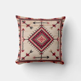 Minimalistisk marockansk vit Kilim Pillows: Effort Kudde