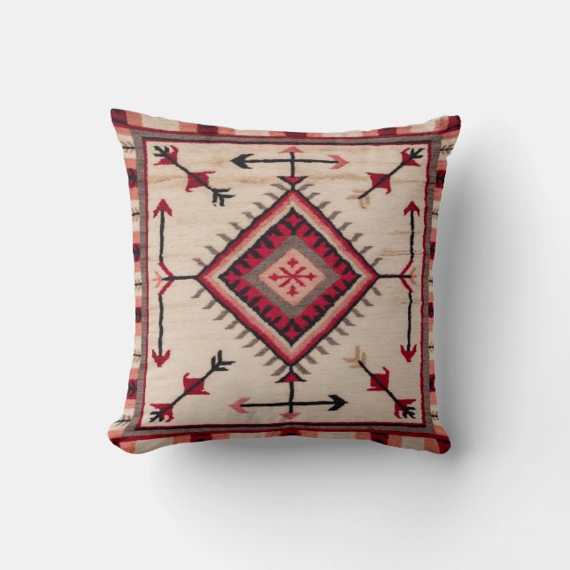Minimalistisk marockansk vit Kilim Pillows: Effort Kudde (Framsida)