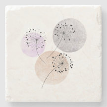 Minimalistisk Maskros Önskar Boho Neutralt Varmt