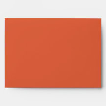 Minimalistisk matchning av Vibrant Orange Elegant