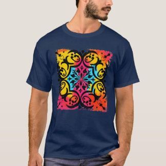 Minimalistisk medeltida ornament 90-tal ee kille t shirt