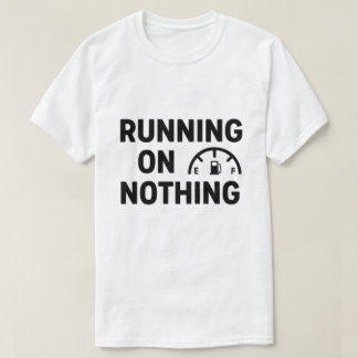 Minimalistisk Meme Energidesign T Shirt