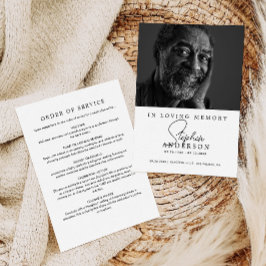 Minimalistisk minnesstund, Livets firande & Begrav Program