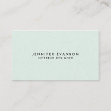 Minimalistisk Mint-Grönt Modern och Professionell