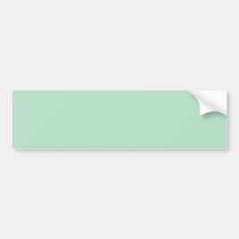 Minimalistisk Mint-Grönt-stötfångare Bildekal