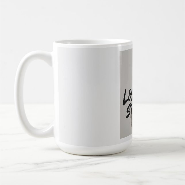 Minimalistisk modecitat kaffemugg (Vänster)