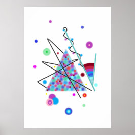 Minimalistisk modern Abstrakt art. 5 Poster