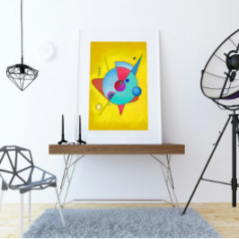 Minimalistisk modern Abstrakt art. 5 Poster